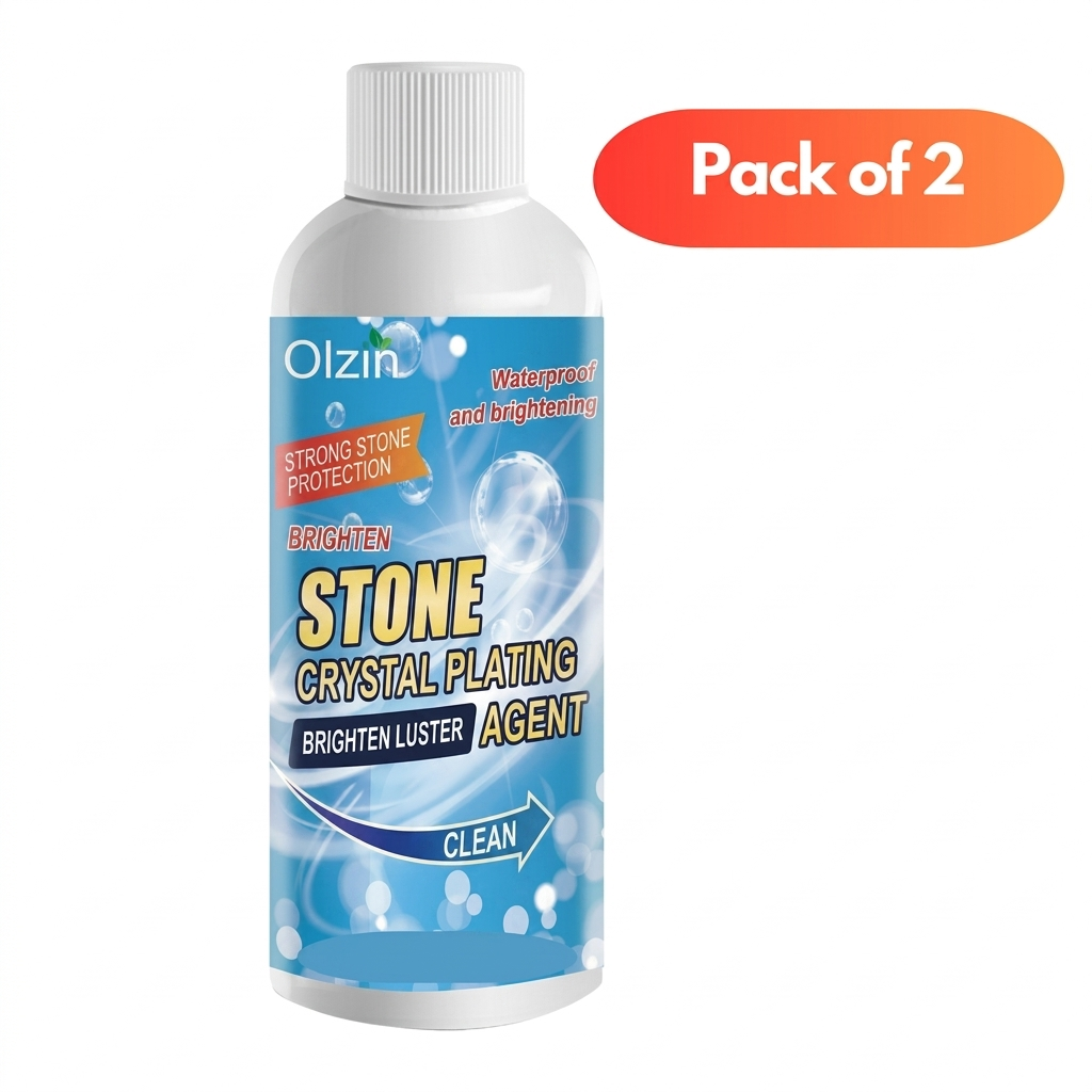 Stone Crystal Plating Agent 100ml | Multi-Surface Stone Stain Remover & Nano Coating
