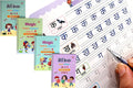 Sank Magic Practice Book for Kids (4 Books+10 Refills+1 Pen+1 Grip) ( Pack Of 2 )